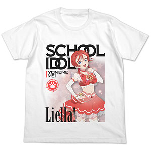 ラブライブ！スーパースター！！ 米女メイ フルカラーTシャツ オフィシャルカードゲームVer./WHITE-M