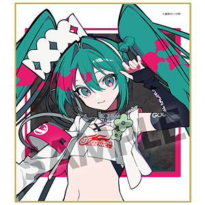 レーシングミク 2025 キービジュアル1 Ver. ミニ色紙[ホビー