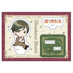 誰ソ彼ホテル 眼鏡 大外聖生 缶バッジ9個 アクリルキーホルダー2個