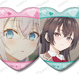 TVアニメ「時々ボソッとロシア語でデレる隣のアーリャさん」 トレーディング場面写ハート型缶バッジ 10個入りBOX