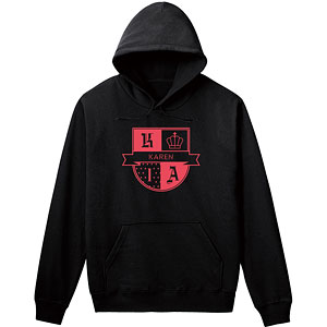 少女☆歌劇 レヴュースタァライト 愛城華恋 エンブレムモチーフパーカー メンズ XS