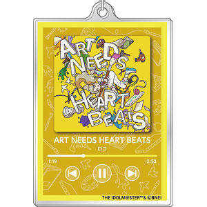 アイドルマスター ミリオンライブ！ ナウプレ♪ アクリルキーホルダー ART NEEDS HEART BEATS/ロコ