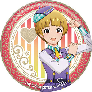 松田亜利沙 秋葉原っぱ グリッター缶バッジ アイドルマスター ミリオン