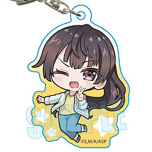 時々ボソッとロシア語でデレる隣のアーリャさん ぷかっしゅアクリルキーホルダー 周防有希(私服)