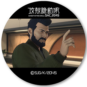 攻殻機動隊 SAC_2045 高発光缶バッジ SEASON1ver. イシカワ