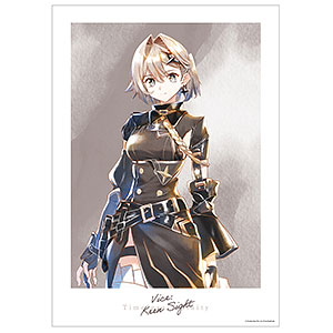 白夜極光 バイス・空の瞳 Ani-Art aqua label A3マット加工ポスター