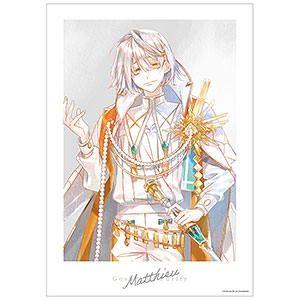 白夜極光 マシュー Ani-Art aqua label A3マット加工ポスター