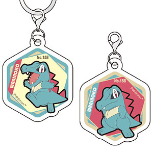 ポケモン アクリルマーカーチャーム セット vol.2 ワニノコ