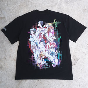 STEINS；GATE タイムマシン Clash Tシャツ/LIGHT GRAY-XL（再販