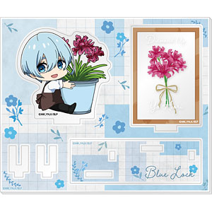 ブルーロック アクリルカードスタンド フラワーマルシェデフォルメ (氷織羊)