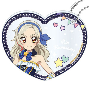 アイカツ！あかりGeneration×マリオンクレープ ぴくりあアクキー＆スタンド 黒沢凛