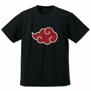 NARUTO -ナルト- 疾風伝 “暁”ドライTシャツ/BLACK-M