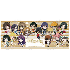 化物語×STEINS；GATE フェイスタオル 戦場ヶ原ひたぎ×牧瀬紅莉栖