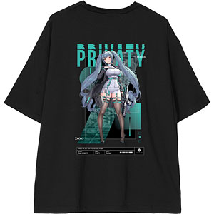 勝利の女神：NIKKE LOVECACAOさんイラスト プリバティ タクティカルファッションver. BIGシルエットTシャツ L