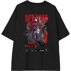 勝利の女神：NIKKE LOVECACAOさんイラスト レッドフード タクティカルファッションver. BIGシルエットTシャツ XL