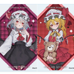 アクリルカード「東方Project」02/病みかわいいver. 描き起こしイラスト 6個入りBOX