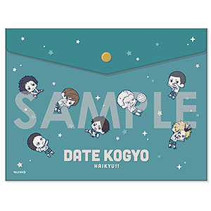 ハイキュー！！ わちゃっと！フラットケース 4.伊達工業