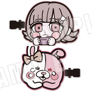 ダンガンロンパシリーズ×ぶくぶ 前髪クリップセット 04.七海千秋＆モノミ