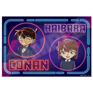 名探偵コナン Neon Light A3クリアポスター 江戸川コナン＆灰原哀