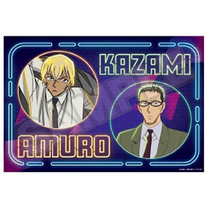 名探偵コナン Neon Light A3クリアポスター 安室透＆風見裕也