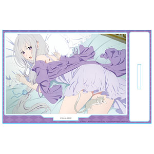Re：ゼロから始める異世界生活 アクリルキャラスタンド エミリア＆パック