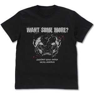 TVアニメ「範馬刃牙」 花山薫「まだやるかい」 Tシャツ/BLACK-L
