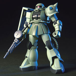 【HGUC】量産型ザク　ガンプラ　ジャンク　完成品 HGUC】MS-06F量産型ザク2 ガンプラ ジャンク 組立済み - メルカリ