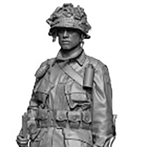 WWII アメリカ空挺師団 `カランタンの戦い` ライフルマン#3 プラモデル 1/16 WWII アメリカ空挺師団 “カランタンの戦い” ライフルマン#3[H3