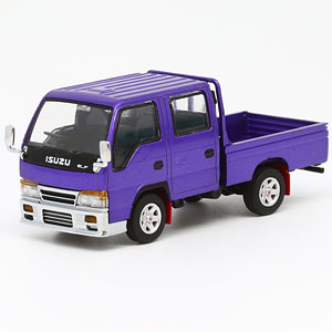 1/64 いすゞ エルフ(ELF) ダブルキャブ - ブルー[MODEL 1]《在庫切れ》