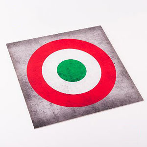 イタリア軍用機国籍マーク 240 x 240mm