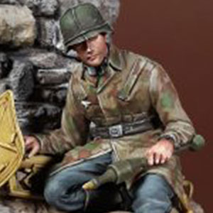 1/35 WWII ドイツ 空軍野戦師団兵#1 パンツァーシュレック砲手[HD