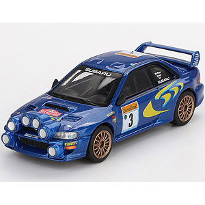 1/64 スバル インプレッサ WRC98 モンテカルロラリー 1998 3位入賞車 #3(左ハンドル)