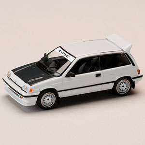 1/64 ホンダ CIVIC (AT) LATE VERSION / JDM Street Racer ホワイト