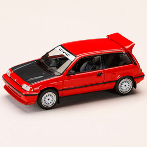 1/64 ホンダ CIVIC (AT) LATE VERSION / JDM Street Racer レッド
