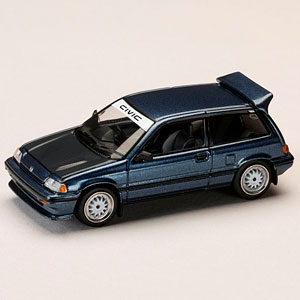 1/64 ホンダ CIVIC (AT) LATE VERSION / JDM Street Racer ブルー