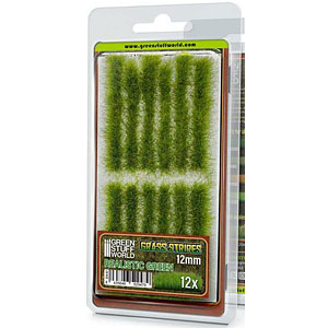草の帯 12mm - リアリスティックグリーン