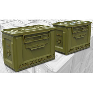 1/35 WWII アメリカ ブローニングM2HB .50口径(12.7mm)機関銃用