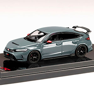 1/64 Honda CIVIC TYPE R (FL5) RACING BLACK Package / 純正オプションパーツ装着車 ソニックグレーパール