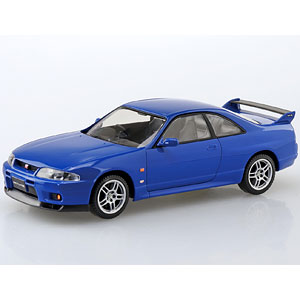楽プラ スナップキット No.21-BE ニッサン R33 スカイラインGT-R(ブルー) プラモデル
