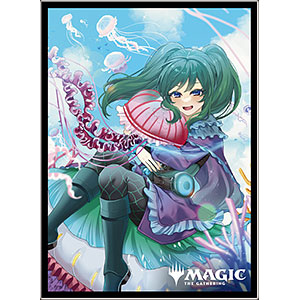 マジック：ザ・ギャザリング プレイヤーズカードスリーブ MTGS-327『ファウンデーションズ』≪クラゲ追い、サイネッテ≫
