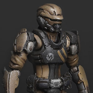 Acid Rain World FAV-A06 Sand Armored Trailer Set (トレーラー