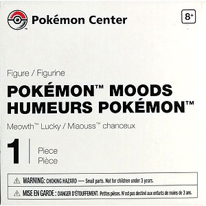 Pokemon Moods Meowth Lucky Figure