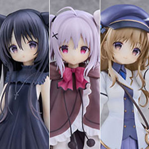 【特典】「星空鉄道とシロの旅」 ノワール ねり カルハ コンプリートセット 1/7 完成品フィギュア[月見草 SUNDROPS]
