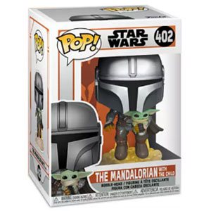 Pop！ Star Wars： マンドフライング ジェットパック付き