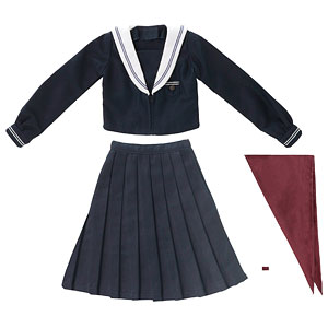 1/3 AZO2 和遥キナ学校制服コレクション「和遥清心女子学園 制服set」II ネイビー×ボルドー (ドール用)