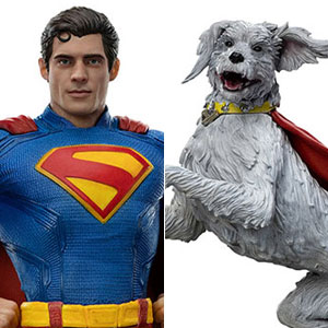 DC スタチュー アートスケール 1/10 スーパーマン＆クリプト[映画『スーパーマン(2025)』]