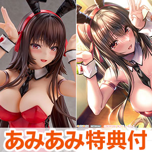 【あみあみ限定特典】アマカノ2+ 黒姫結灯 バニースーツver. 1/4 完成品フィギュア