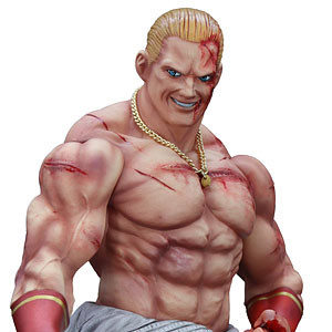餓狼伝説SPECIAL」より，ギース・ハワードのフィギュアが登場