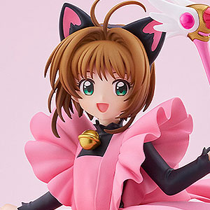 POP UP PARADE カードキャプターさくら クロウカード編 木之本桜 黒猫風コスチュームVer. L size[グッドスマイルカンパニー]