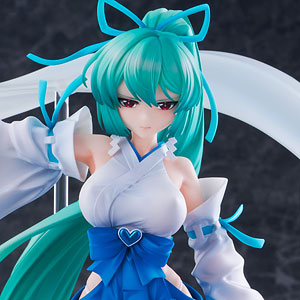 『魔法少女にあこがれて』マジアアズール 薄氷巫女 1/7 完成品フィギュア[ウイング]